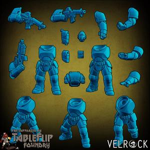 Tempest Marine Squad (PRESUPPORTED)