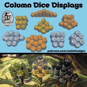 Dice Set Display – Towers