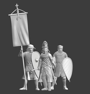 Medieval Warrior Bishop – Command Set