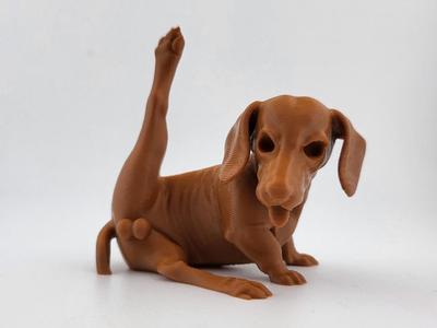 dachshund funny Miniature Animal Ornament