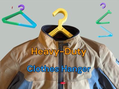 Heavy-Duty Clothes Hanger