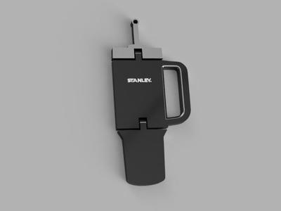 Simple Stanley Cup Keychain Articulated