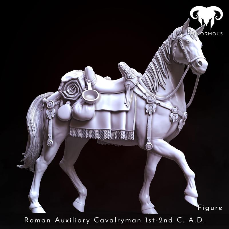 Horse – Roman Auxiliary Cavalryman 1st-2nd C. A.D. Hooves of Honor!