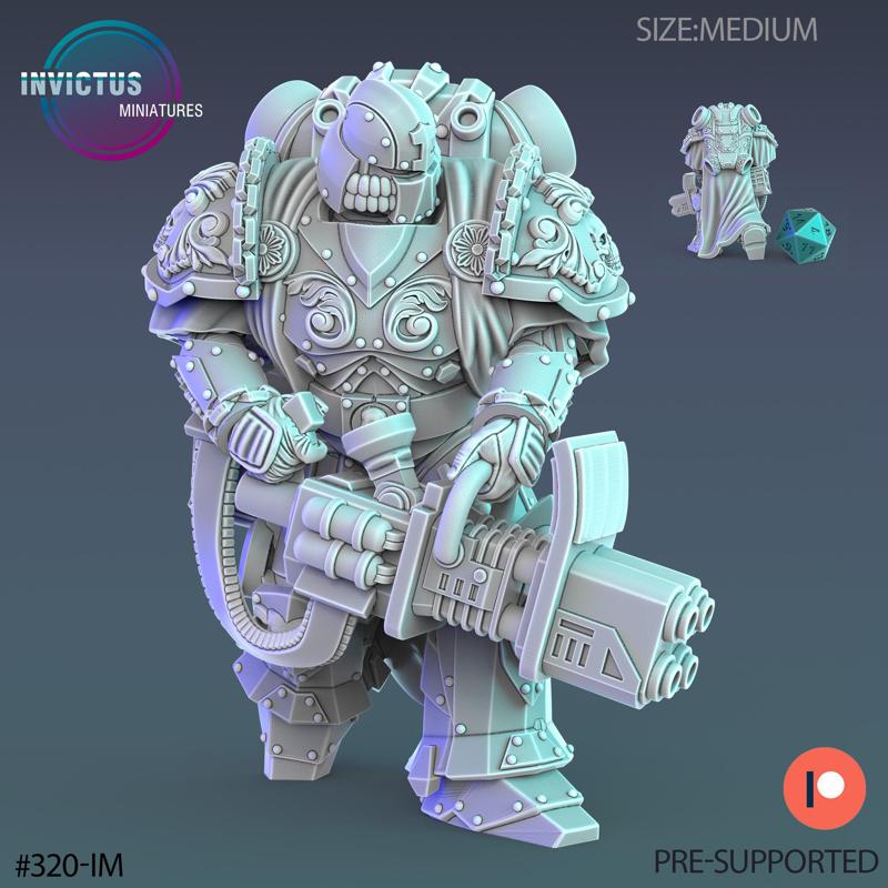 Space Dark Knights Rocket Launcher / Alien Soldier / Space Officer / Cyberpunk Warrior / Cosmic Invasion / Trooper Attack / Sci-Fi Encounter