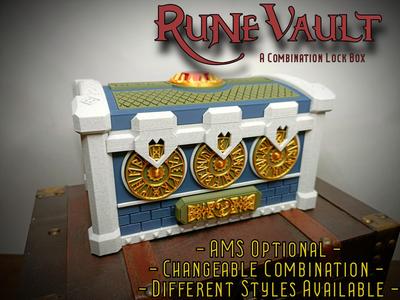 RuneVault – A Combination Lock Box