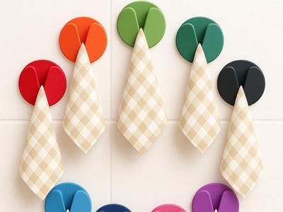 Innovative Compact Towel Hook