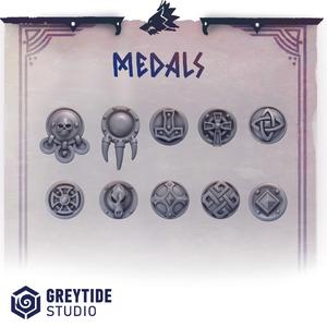 Shoulder shields decoration PH