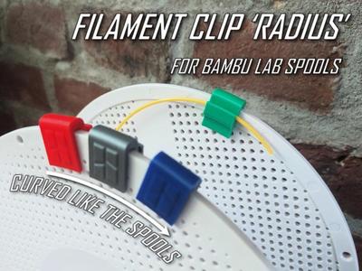 Filament Clip - RADIUS