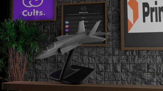 F-35 Lightning II – 3D Printed Stealth Fighter Model   