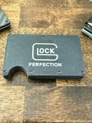 Ridge Wallet Plate (Glock Theme)   