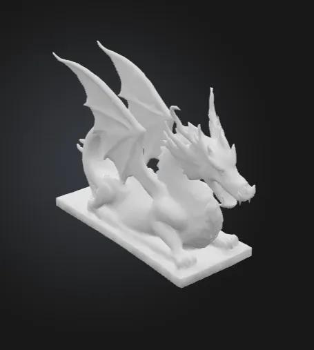 bookend shaped like a dragon