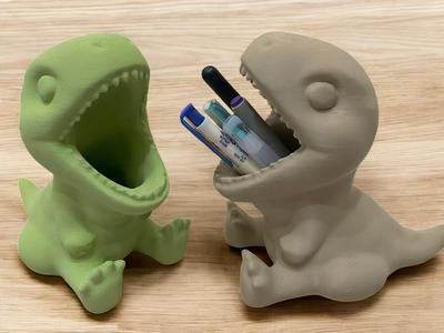 Dinosaur Pencil Holder / T-REX / Dino
