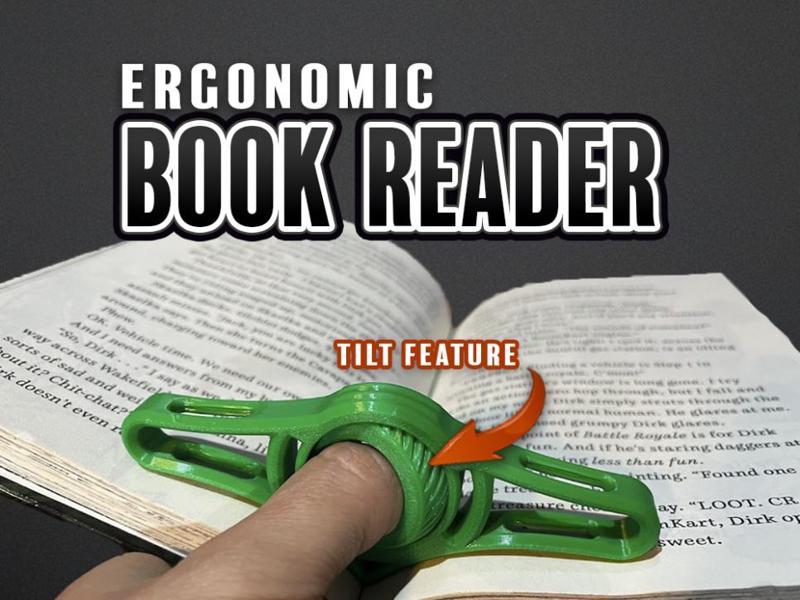 Ergonomic Book Reader
