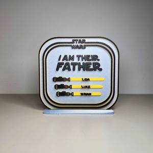 I Am Their Father Ornament (six versions)