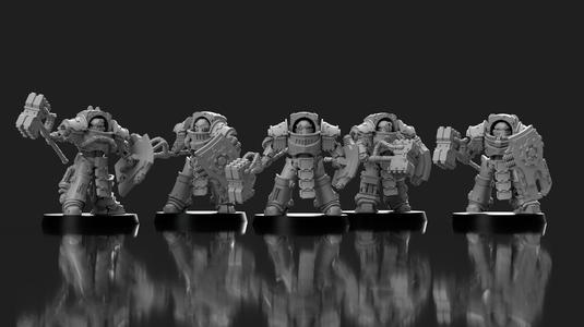Forgeborn Morlock Sentinel Terminators