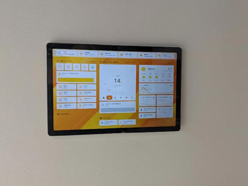 Minimal Tablet Wall Mount System   