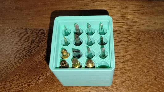 Gridfinity Soldering Tip Bin   