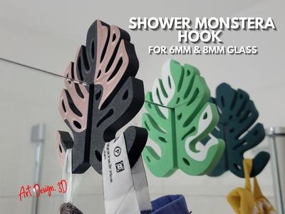 Shower Monstera Hook