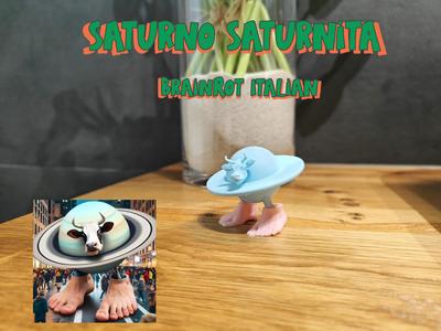 The Saturn Cow Saturnita Brainrot