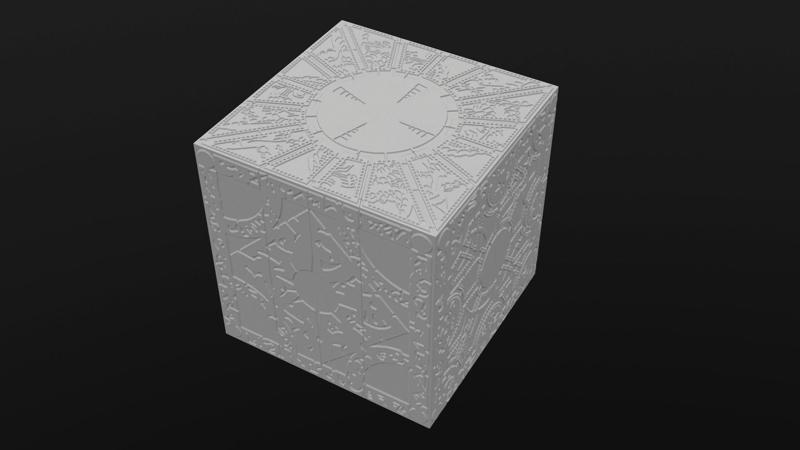 Printable Hellraiser puzzle box lament configuration