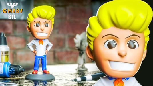 Fred Chibi STL for 3D Printing ChibiSTL 3DXM
