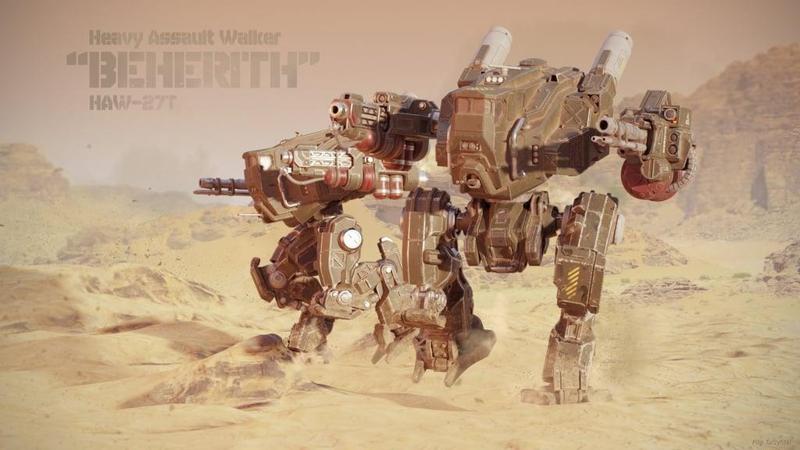 Heavy Assault Mech HAW-27T