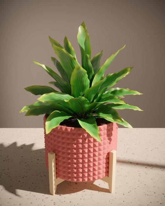 Quintana Planter 3D Print Stl File | Stl File For 3D Printers | 3D Home Decor - Digital Download