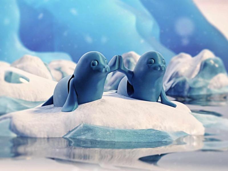 Articulated Seal (Without Supports)