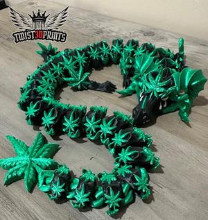 Hemp Dragon 420, Articulated Dragon Flexi