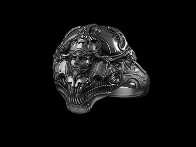 Ring Of Sheen Biomechanics Head 3D printing STL 3D print model