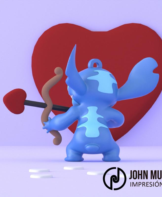 Stitch with Cupid’s bow