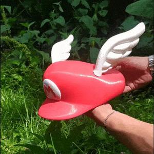 Super mario cap – wearable
