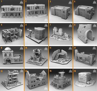 Afghan War 3D Model Collection