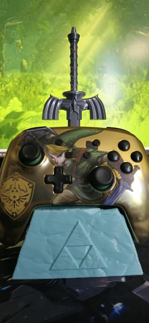Sword In The Stone Controller Stand – Master Sword Edition