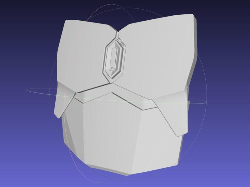 Star Wars Mandalorian Chrome Armor Chestplace Printable