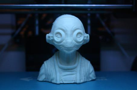 Maz bust, highly detailed Mudbox sculpt.