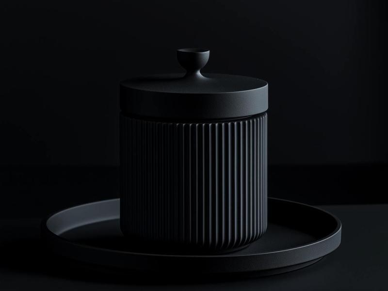 Noir Elegance Jar