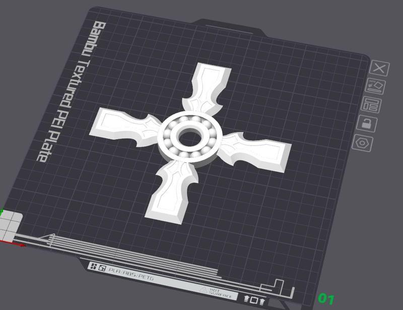 Boomerang Cross Spinner Mini
