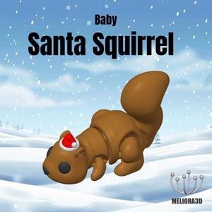 M3D – Baby Santa Squirrel