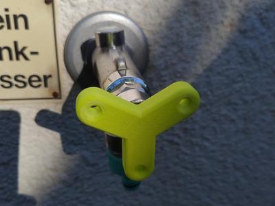 Replacement Handle for Exterior Faucet