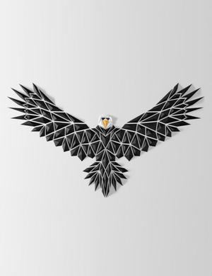 Geometric eagle wall art