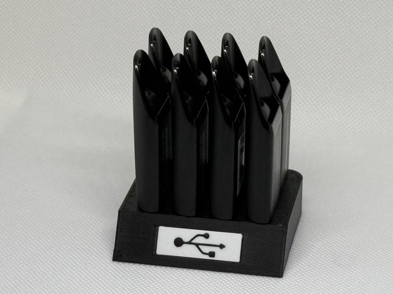 USB Holder with Label