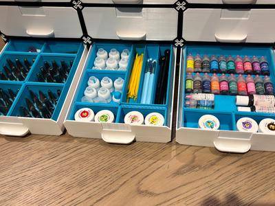 Cake Decorating Storage Using Gridfinity Drawers