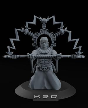 Adeptus mechanicus – Fulgurite electro priest herald + FREE dragon skull warhammer