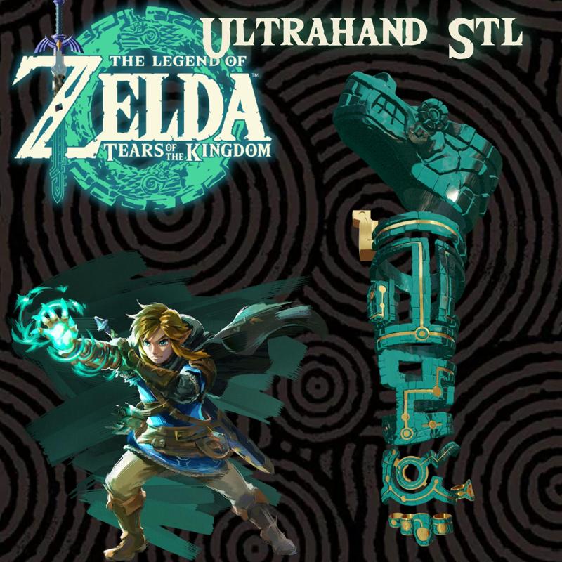 Link UltraHand and Rings Set  Runes Zelda Tears of the Kingdom