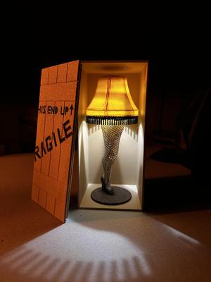 Leg Lamp from a Christmas Story