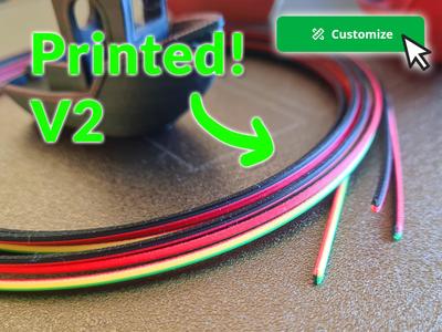 Multicolor filament V2 (dual, triple, quadruple)