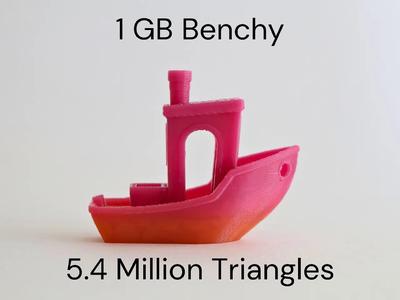 1 GB High Poly Benchy
