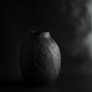 Dark Veins Vase