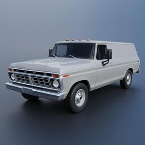 B-100 Panel Truck  1977